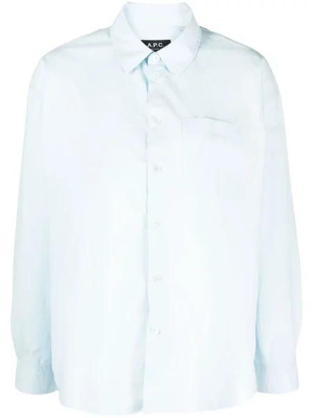 Cămașă A.p.c. lungă albastru