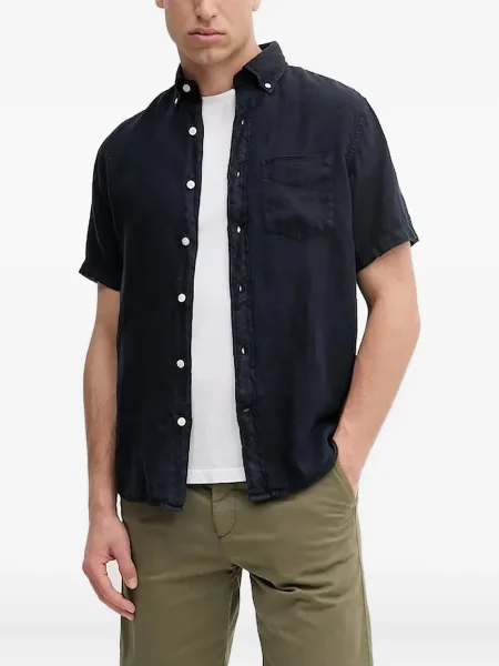 Cămașă Gant scurtă albastru