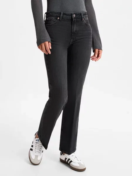 Tommy Hilfiger Dżinsy bootcut Kobiety jednolity szary