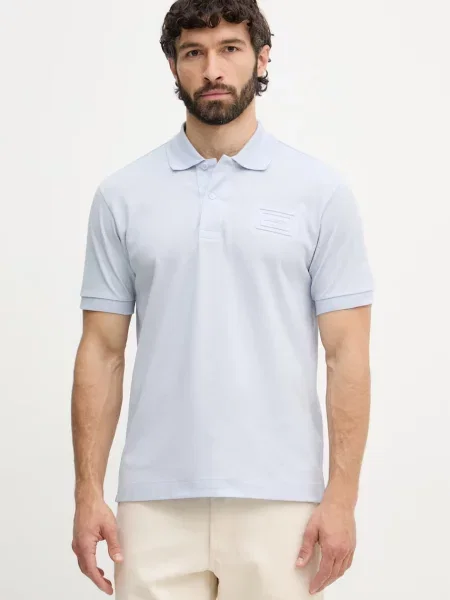 Tricou polo Lacoste albastru