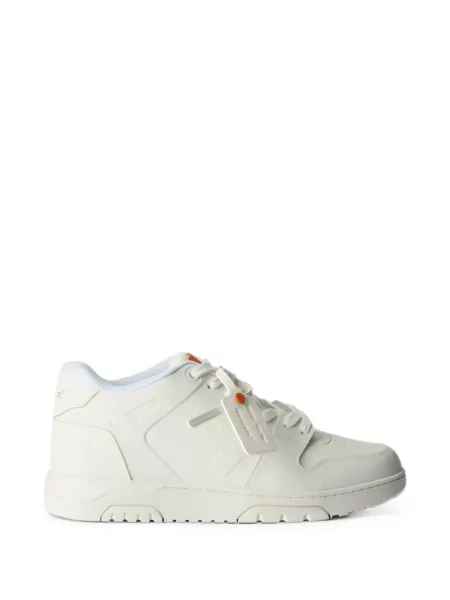 Sneakerși Off-white business alb