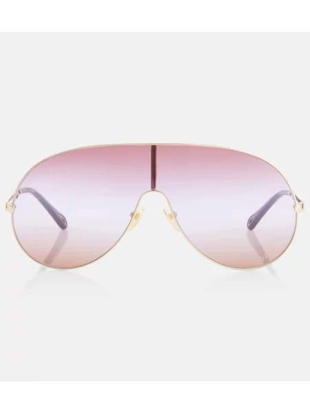 Ochelari de soare Chloé roșu