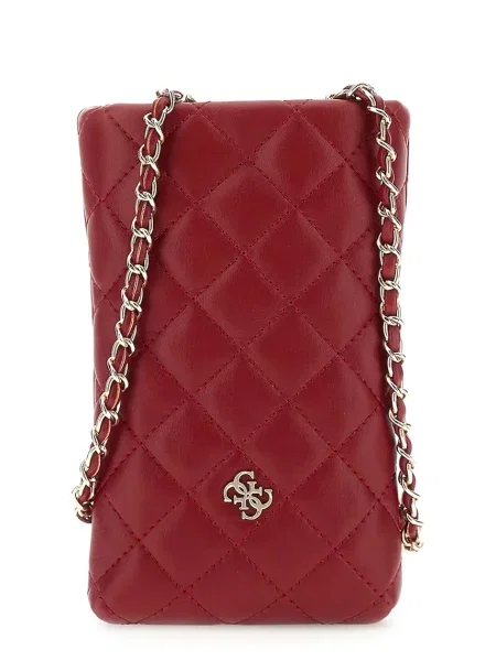 Torbica za telefon Guess Bordo rdeča