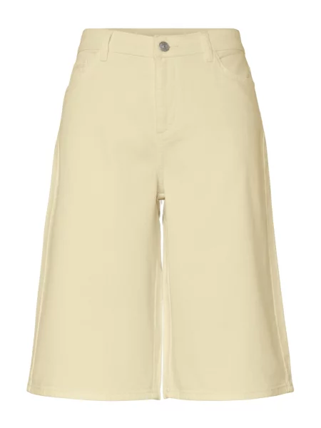 PIECES Jeans PCSky pastel galben