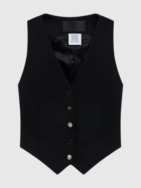Жилет з вовни Vetements чорний