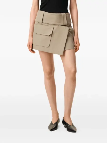 Mała mały spódnica mini Ami Paris kopertowa