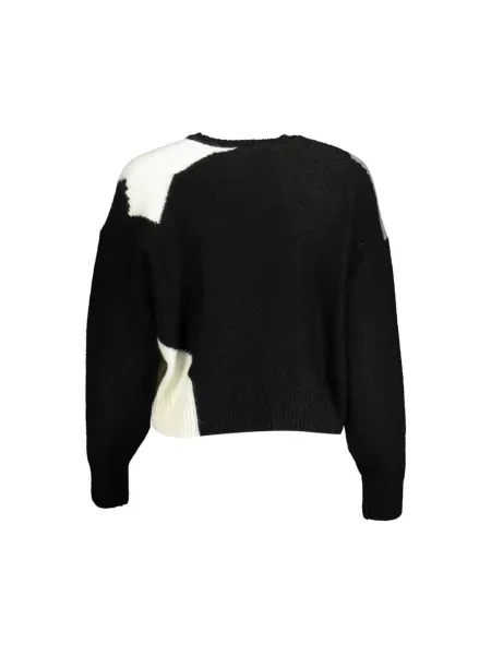 Sweter Desigual elegancki czarny