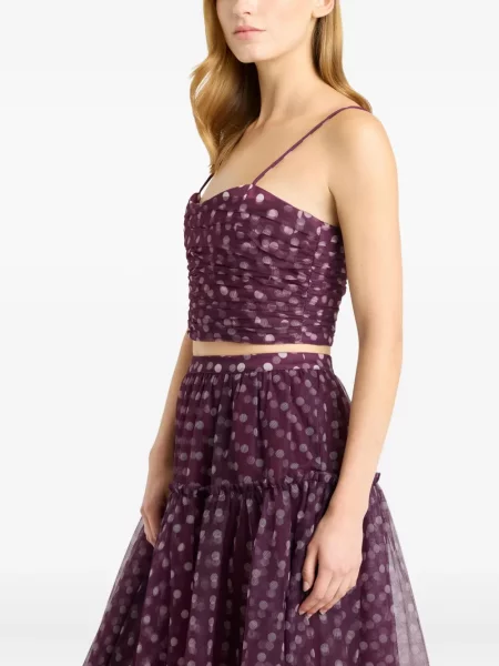 Top Cinq A Sept cu buline violet