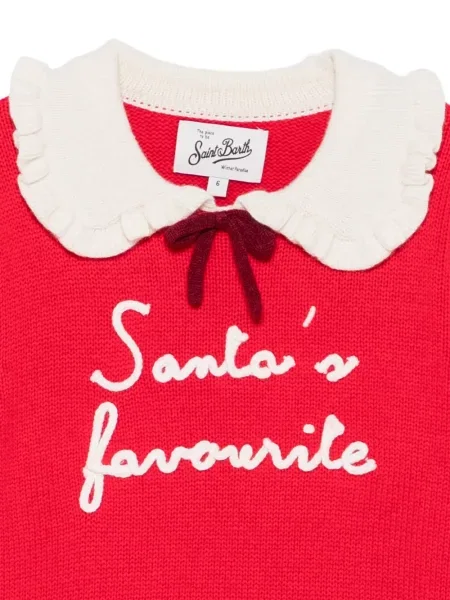Sweter dziecięcy Mc2 Saint Barth czerwony