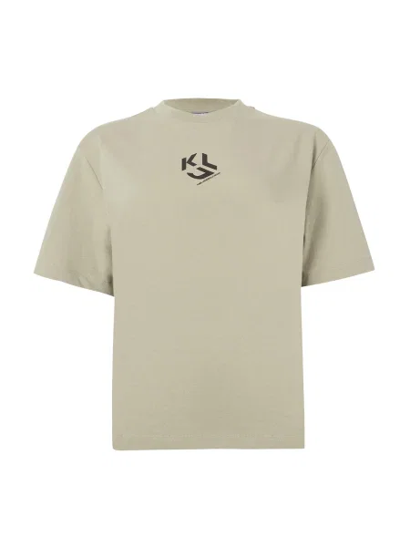 KARL LAGERFELD JEANS Tricou kaki negru