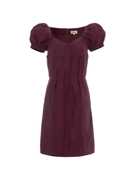 Rochie midi Shushu/tong roșu
