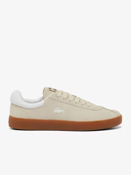 Шкіряні Кеди низькі Lacoste бежевий