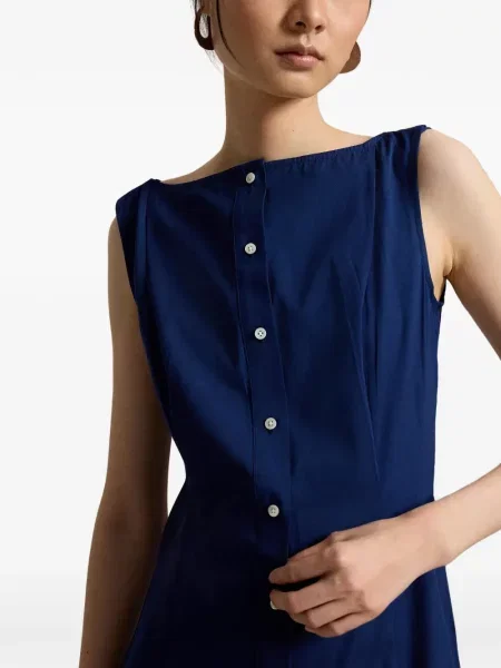 Велурени бягане с яка чорапи Polo Ralph Lauren синьо