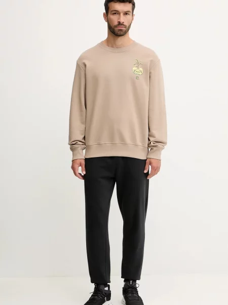 Μπλούζα The North Face Connect Relaxed καφέ
