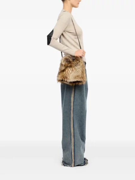 Geantă Mm6 Maison Margiela maro