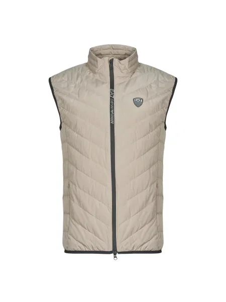 Páperová vesta Emporio Armani Ea7 béžová