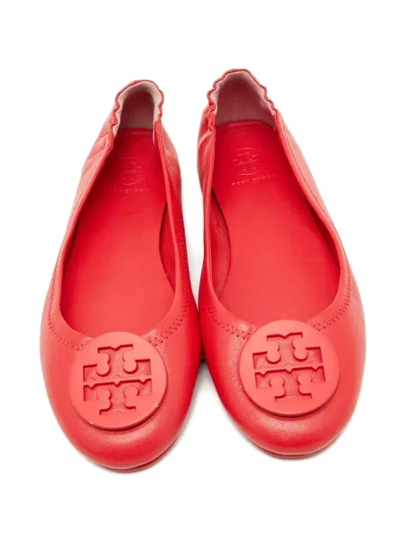 Balerini Tory Burch cu autograf roșu