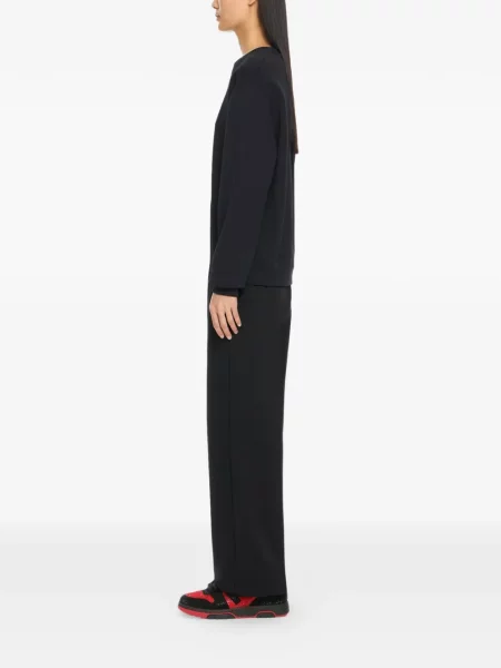 Hanorac Off-white cu imagine alb