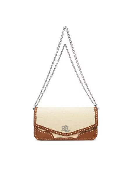 LAUREN RALPH LAUREN Kabelka Sawyer béžová
