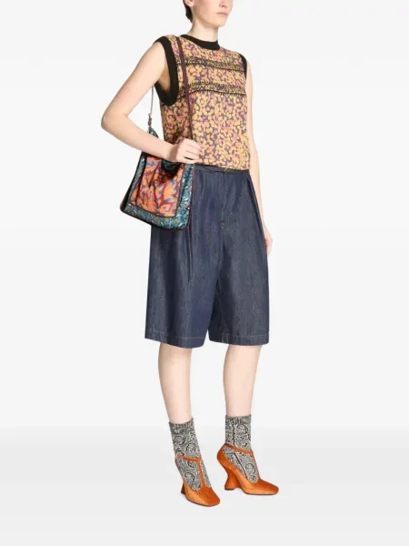 Fular Dries Van Noten portocaliu