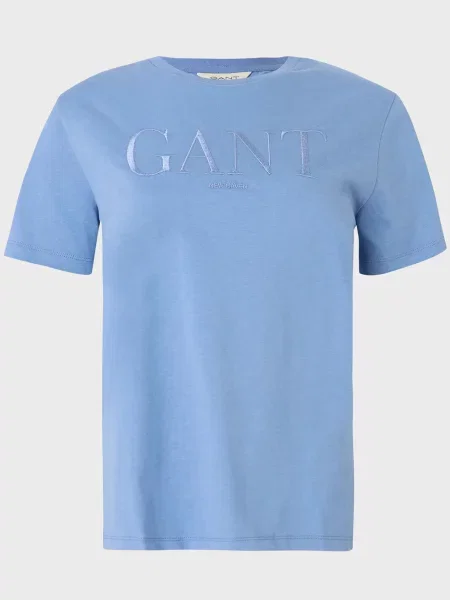Футболка Gant блакитна