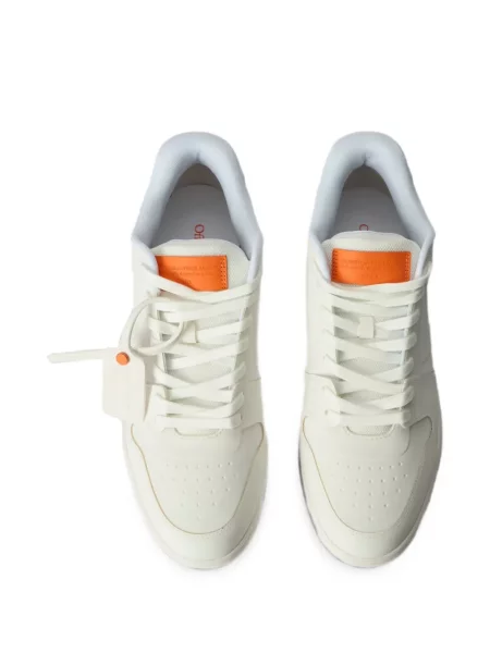 Sneakerși Off-white business alb
