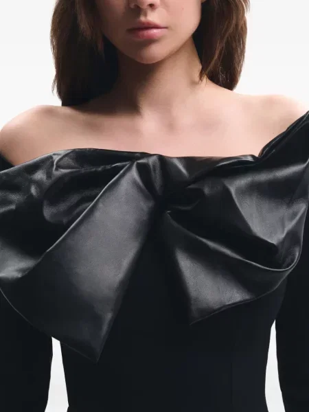 Rochie Lika cu funde negru