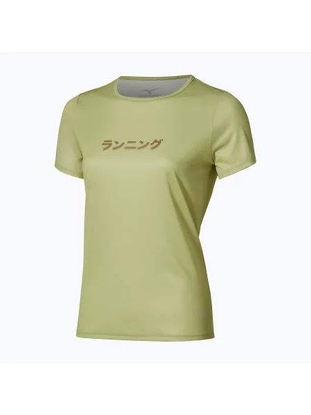 Tricou de alergare pentru bărbați Mizuno Core Graphic Short Sleeve beechnuts