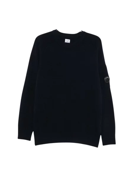 Sweter C.p. Company wełniany niebieski