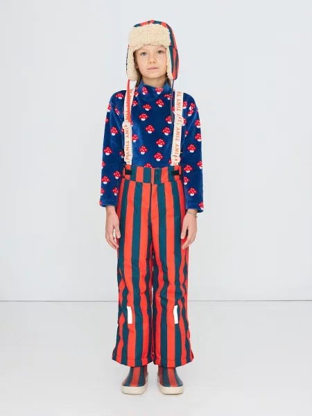 Детские лыжные штаны Tinycottons красные