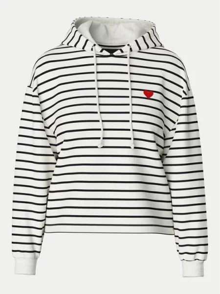 Pieces Bluză Chilli Écru alb