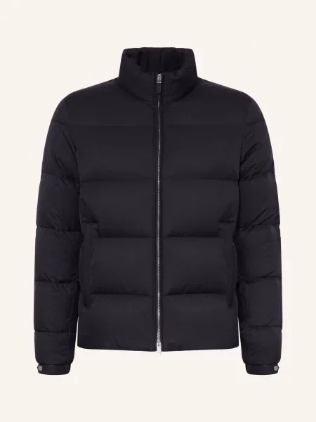 Zegna Péřové Bundy tmavě modrá