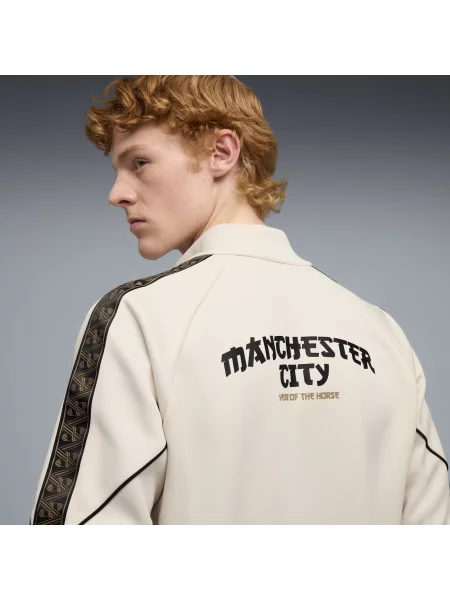 PUMA kurtka Manchester City KING Anthem Odzież S biały