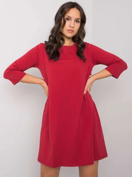 Rochie Rue Paris de costum roșu