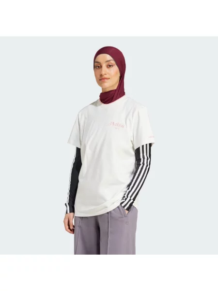 Graphic Loose T-Shirt biała
