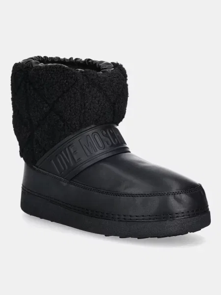 Love Moschino cizme de iarnă negru