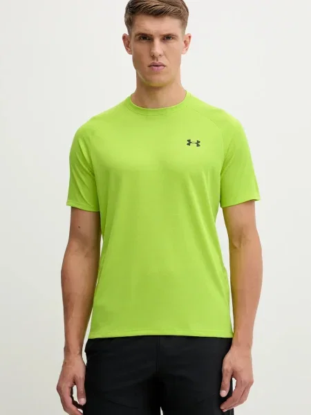 Under Armour tréninkové tričko Tech Textured zelené