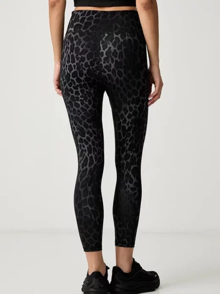 Puma legginsy Essential Spotted Haze czarne