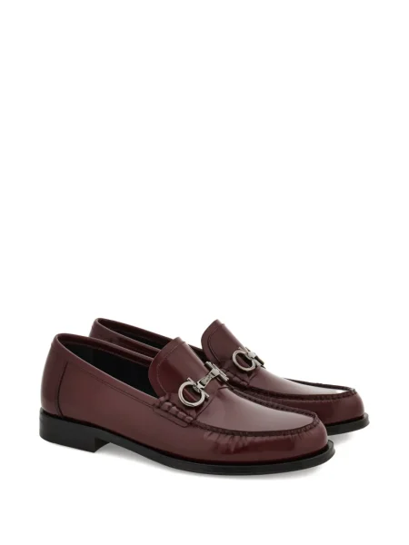Loafersy Ferragamo červená