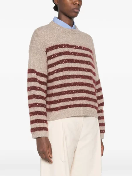 Pulover Brunello Cucinelli cu paiete
