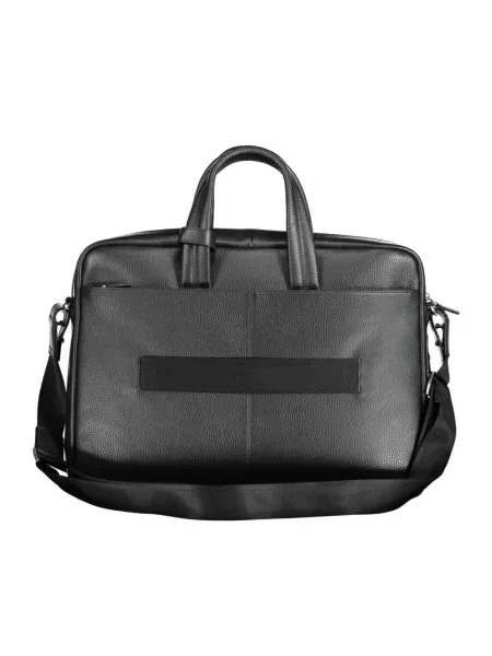 Torba na laptopa Piquadro biznesowa czarna