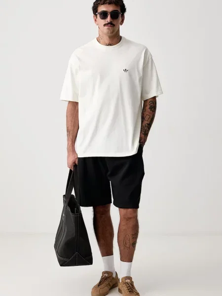 Adidas Originals tričko pánske Milan béžová