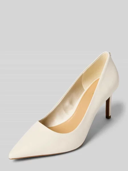 Czółenka ze skóry model ALINA' Michael Michael Kors biała