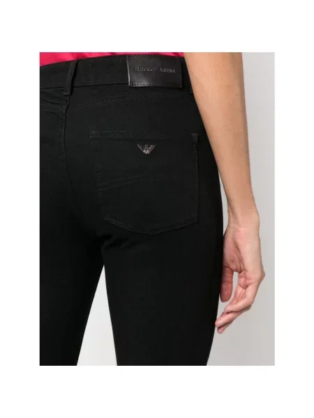 Jeansy Emporio Armani czarne