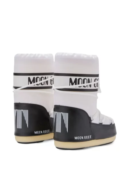 Botki dziecięce Moon Boot białe