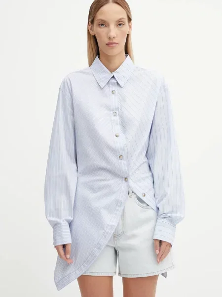 Andersson Bell cămașă Twist Check cu guler clasic regular