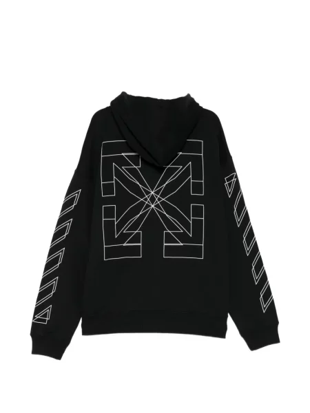 Hanorac cu glugă Off-white alb