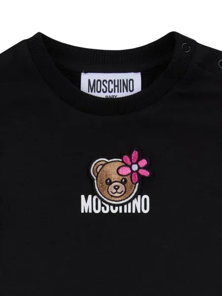 Koszulka dziecięca Moschino czarna