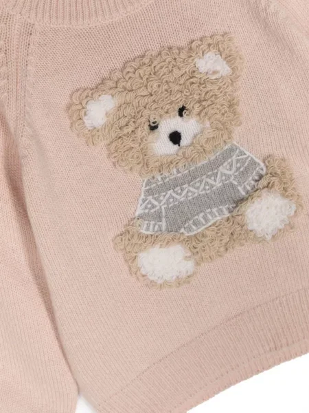 Sweter dziecięcy Il Gufo różowy