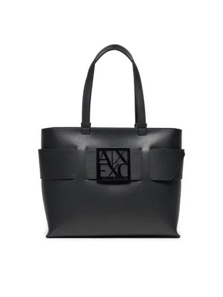Shopper torbica Armani Exchange črna